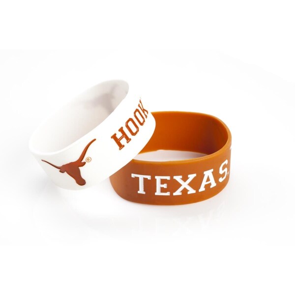 Aminco International Texas Longhorns Bracelets - Wide, 2PK 6326496786 - main